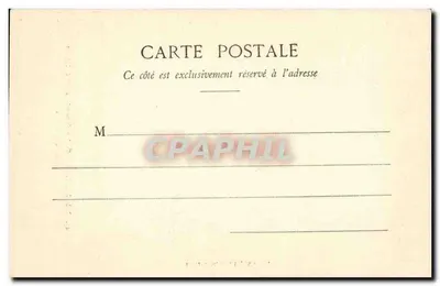 Biskupstwo Troyes — Gabinet pracy biskupa de Pélacota — wydawca G. Laucélot, nr 47 — Rewers