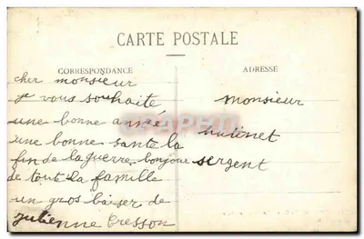 Troyes - De Station - Nieuwe Vestiging — Collectie T. G. — Achterkant