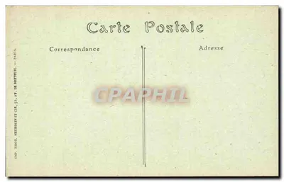 Troyes — O Hotel de Ville, a Sala do Conselho — ND Phot. — Verso