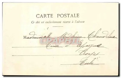 Troyes - Zwitserse Vallei — Huis van de Verenigde Winkels, onbekende uitgever — Achterkant