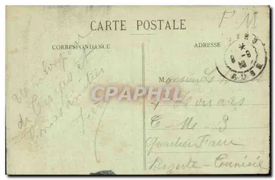Troyes - Monument dos Crianças da Aube mortas pela Patria em 1870 — Coll. L. Mairet — Verso