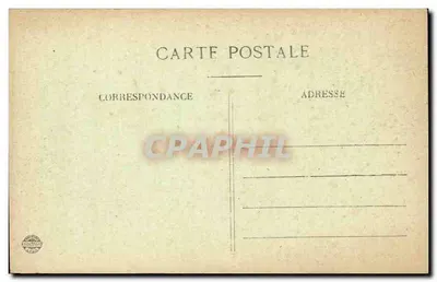 Troyes (Aube) — Pomnik Dzieci Aube i Bulwar Carnot pod śniegiem — Edit. Marquis — Rewers