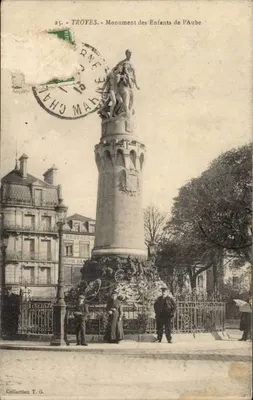 Troyes - Monumento dos Crianças da Aube — Coleção T.G.