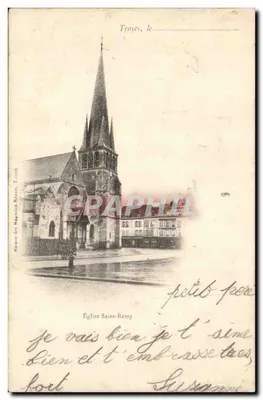 Église Saint-Rémy — Troyes, le — éditeur : Maison des Magnanis, Troyes