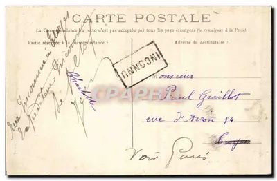 Troyes — Boulevard Victor Hugo — V° Bertrand, uitgever, Troyes — Achterkant