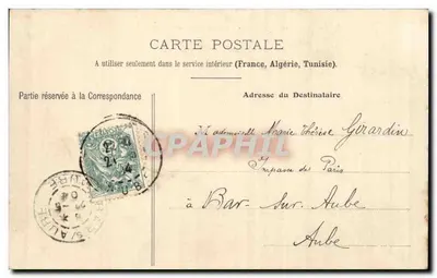 Troyes — Piazza delle Vecchie Macellerie — Editore Nancy, n°12 — Verso
