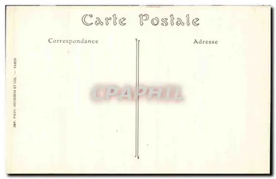 Troyes — A Caserna de Beurnonville — ND. Fotografia — Verso