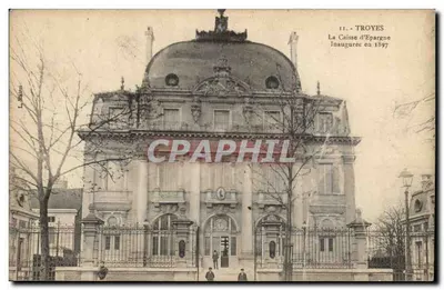 Troyes - A Caixa de Poupança inaugurada em 1897 — L. Marot, n°11