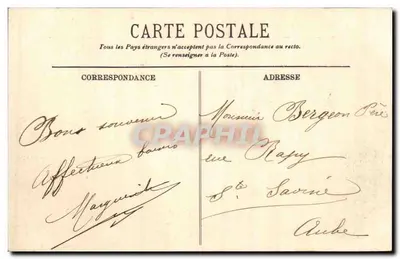 Troyes — Circo Municipal — Vve Bertrand, edit. Troyes — Reverso