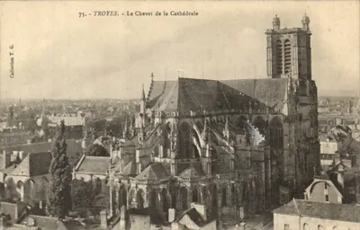 Troyes - O chefe da Catedral — Coleção T. G., n° 75