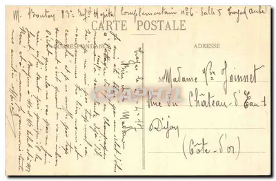 Troyes - O chefe da Catedral — Coleção T. G., n° 75 — Verso