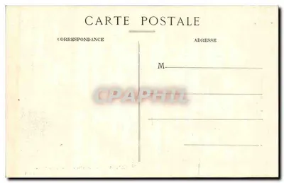 Troyes — De Kathedraal — Uitgang van de Messe — Collectie T. G. — Achterkant