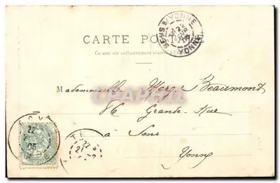 Troyes — Abside da Catedral — Editor: J. P. G. (nº 307) — Verso