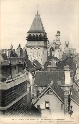 Troyes — O Sintrão e o Sino de São João — Ch. Gris, editor, Troyes