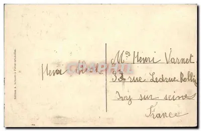 Blankenberge — Os banhos com maré alta — A.S. n°40 — Verso