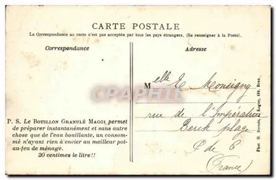 Termonde — Visão sobre a Dendre — Fot. H. Bertels, Bruxelas — Verso