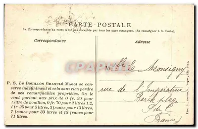Bélgica - Bilhete postal antigo - Place verte de Liège — Verso
