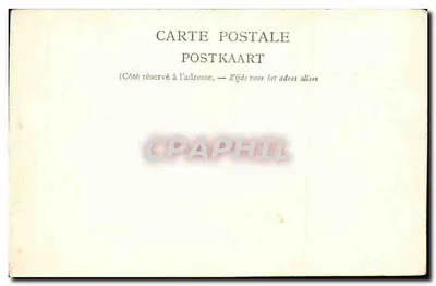 Borgoumont — Sala de jantar do Sanatório — Edit. Dethine-Mottet, Liège — Verso