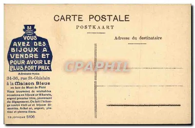 Gand — panorama — GAND PANORAMA — Verso