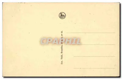 Blankenberge — A velha Igreja — Editor J. Thill, n° 52 — Verso