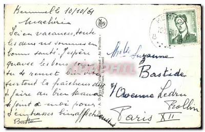 Mont Kemmel — Memorial Francês — Escult. : A. Masselot — Verso