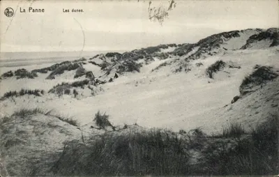 La Panne — As dunas. — Edição 'Les Abolitions', La Panne-Bains