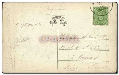 Kemmel — A Crista do Monte — O Belvedere do Urso e Ponto de Artilharia — E. Desaix, Bruxelas — Verso