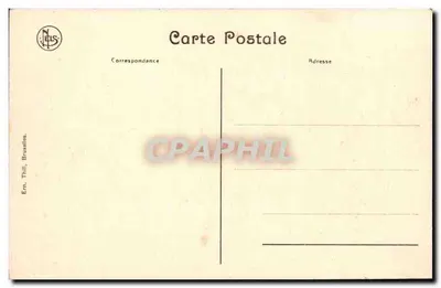 Ruiny Ypres 1914-18 — Angielski cmentarz, Plaine d'Amour — Nels, Bruksela — Rewers