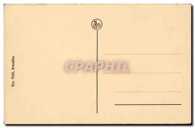 Oostende - Place de la Gare — editor Enn. Thill, Bruxelas — Verso