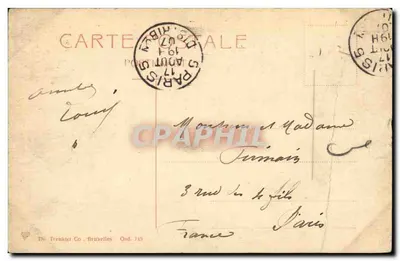 Ostenda — Widok z estakady — Dr. Trenklet, Bruksela, n° 145 — Rewers
