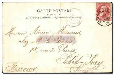 Ostenda — Nowa poczta — Ukryte plakaty — Zabronione naklejanie — N. 138 — Rewers