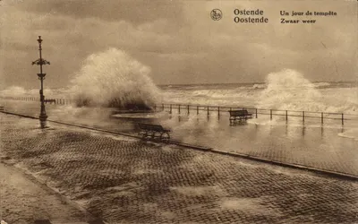 Ostend — Ein stürmischer Tag — NELS, Nr. 30