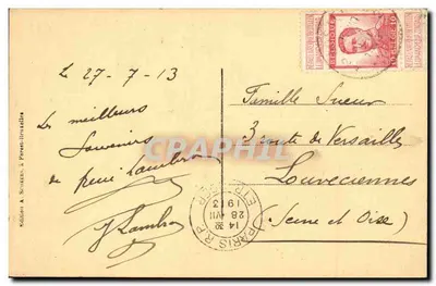 Ostende — Nowa Portowa Stacja i baseny — Wydawnictwo A. S. (n°11) — Rewers