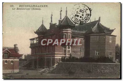 Bruxelas-Laeken — O Restaurante Chinês — editor desconhecido, n° 139