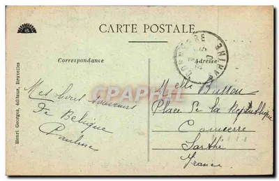 ब्रुसेल्स — न्यायालय का भवन — हेन्री जी. एडिटर, ब्रुसेल्स — पीछे