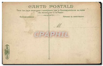 Brukselka. Wejście do Lasu Cambre — wydawca L.V.E.C., nr 2051 — Rewers