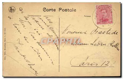 Bruxelas - A Grand'Place - Lado Nordeste: A Casa do Rei — Verso