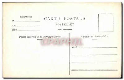 Antwerpia — Francuski Pomnik — n° 107 — Rewers