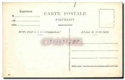 Антверпен — Ле Стен — укреплённая дверь с экипажем на лошадях — анонимный издатель, № 146 — Оборотная сторона