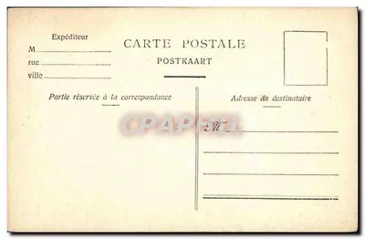 Anvers — La Statue Carnot — Verso