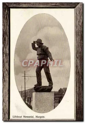 Lifeboat Memorial, Margate — statue de sauveteur — série Unikum