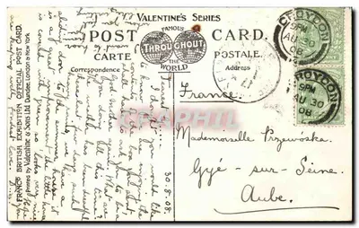Ponte della Laguna Occidentale — Esposizione Franco-Britannica, Londra, 1908 — Serie Valentine — Verso