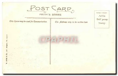 Castillo de Windsor visto desde Home Park — Serie Frith, W. Frith & Co. Ltd, Rolgato, N. 25613 — Reverso