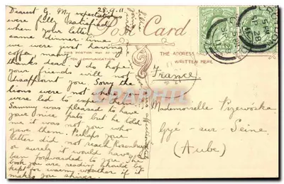 Broadstairs – The Terrace – widok panoramiczny – nieznany wydawca — Rewers
