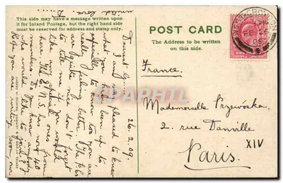 Gałąź dębu z orzechami — wydawca London, seria XIV — Rewers