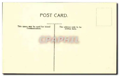 Londres - Ludgate Hill — vista urbana con carte de visita y pasillo cubierto — editor no identificado — Reverso