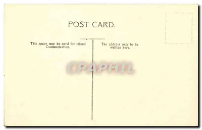 Londres Praça de Trafalgar — coluna napoleônica e fonte — editor não identificado — Verso