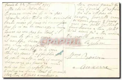 Menina com vestido e chapéu branco — segurando uma rosa — editor não visível — Verso