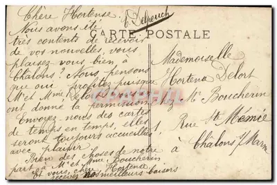 Duas jovens mulheres no jardim — editor anônimo, n° 4024 — Verso