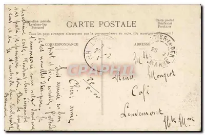 Mulher com vestido de bolinhas — 'Je songe à vous dans ma solitude' — MOB n°150 — Verso